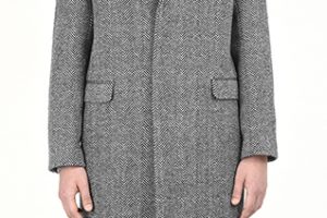 BIG RANDOM HERRINGBONE TWEED